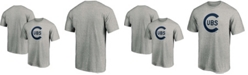 Fanatics Men's Heathered Gray Chicago Cubs Cooperstown Collection Team Wahconah T-shirt
